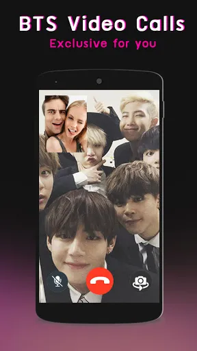 Скриншот 5 — BTS - Fake Video Call Prank