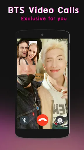 Скриншот 6 — BTS - Fake Video Call Prank