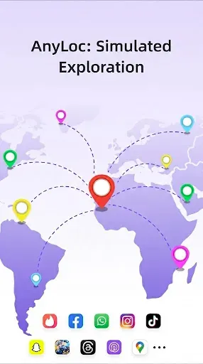 Скриншот 1 — Location Changer Plus:Edit GPS