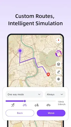 Скриншот 8 — Location Changer Plus:Edit GPS