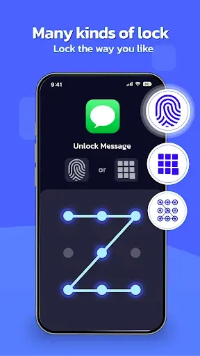 Скриншот 4 — AppLock с отпечатком пальца