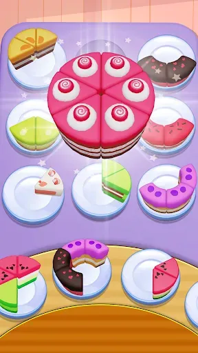 Скриншот 1 — Cake Sort - Сортировка тортов