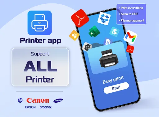 Скриншот 1 — Printer App: Print from phone