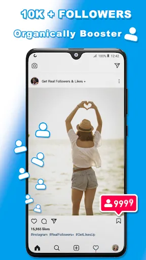 Скриншот 2 — Get Real Followers & Likes +