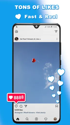 Скриншот 3 — Get Real Followers & Likes +