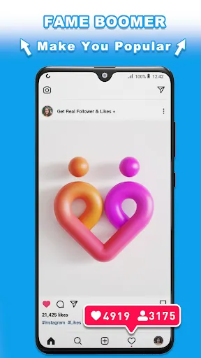 Скриншот 4 — Get Real Followers & Likes +
