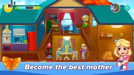 Скриншот 1 — Family Diary: Симулятор мамы