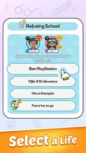 Скриншот 6 — Family Go! - Lifetime Sim game