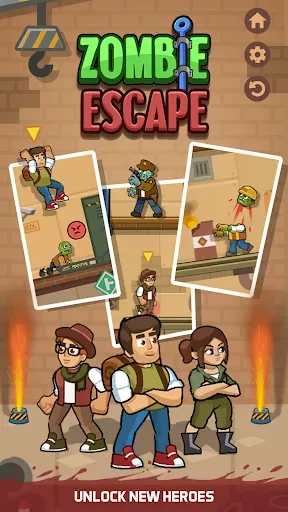 Скриншот 3 — Zombie Escape: Pull the Pins!