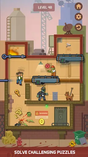 Скриншот 6 — Zombie Escape: Pull the Pins!