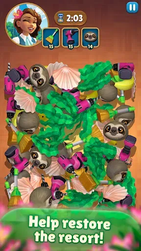 Скриншот 2 — Island Match 3D