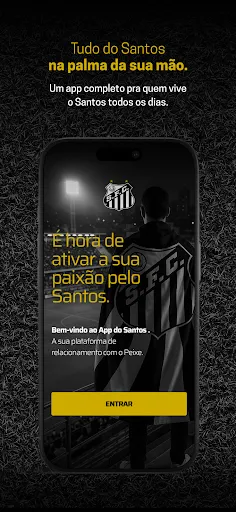 Скриншот 1 — Santos FC App