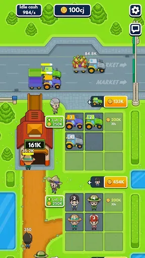 Скриншот 5 — Idle Farm Tycoon - Merge Crops