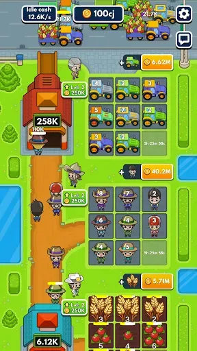 Скриншот 7 — Idle Farm Tycoon - Merge Crops
