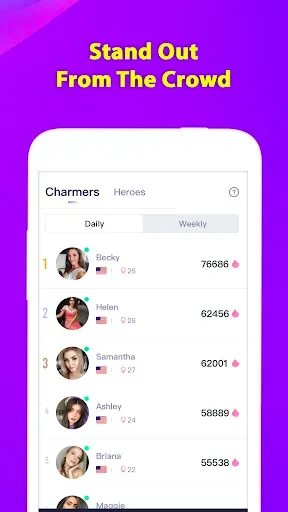 Скриншот 3 — Aura - Video Chat & Meetup
