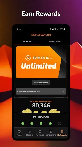 Скриншот 5 — Regal: Tickets and Showtimes