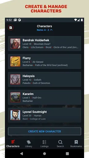 Скриншот 2 — D&D Beyond