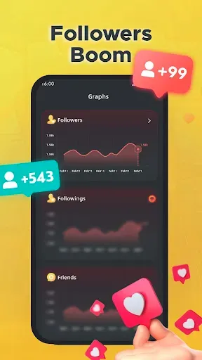 Скриншот 3 — Followers & Like - FansLike