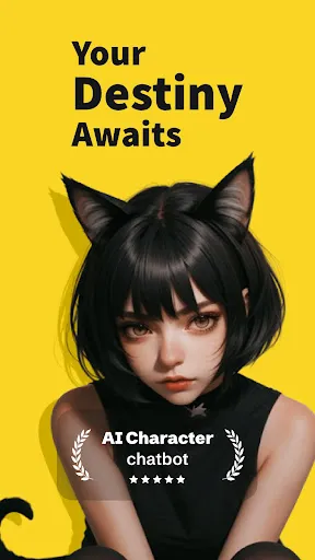 Скриншот 1 — Fantasia: Character AI Chat