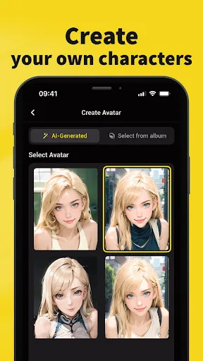 Скриншот 5 — Fantasia: Character AI Chat