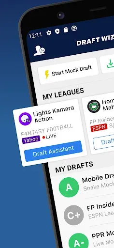 Скриншот 1 — Fantasy Football Draft Wizard