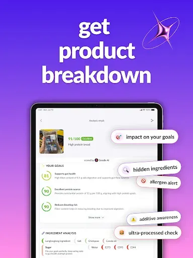 Скриншот 8 — Goodie AI: Food Scanner