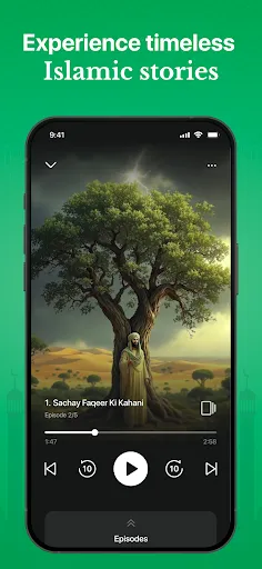 Скриншот 2 — Farishta FM: Islamic Stories