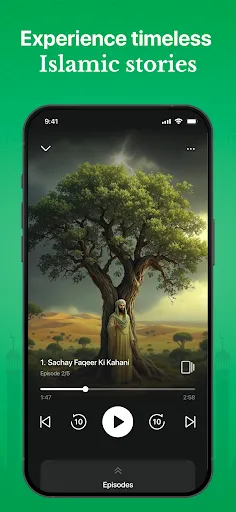 Скриншот 7 — Farishta FM: Islamic Stories