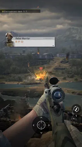 Скриншот 6 — Warline: Sniper Strike