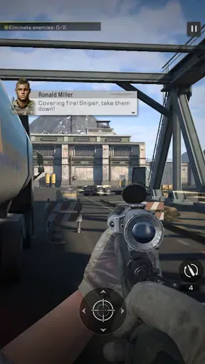 Скриншот 7 — Warline: Sniper Strike