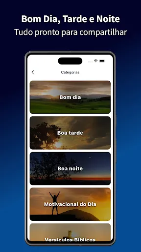 Скриншот 2 — Bom dia, Boa tarde e Boa Noite