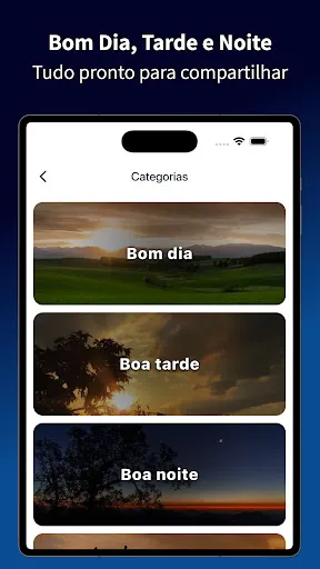 Скриншот 7 — Bom dia, Boa tarde e Boa Noite