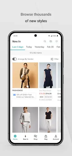 Скриншот 2 — FASHIONGO Wholesale