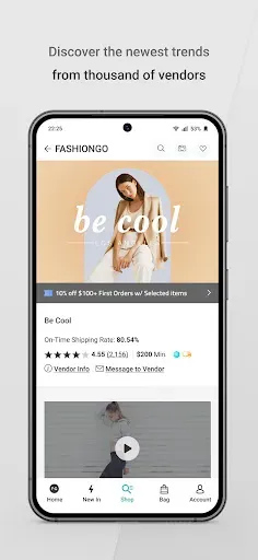 Скриншот 5 — FASHIONGO Wholesale