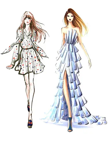 Скриншот 3 — Fashion sketch design clothes