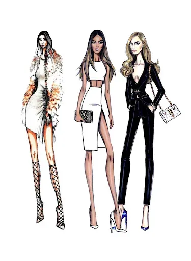 Скриншот 4 — Fashion sketch design clothes