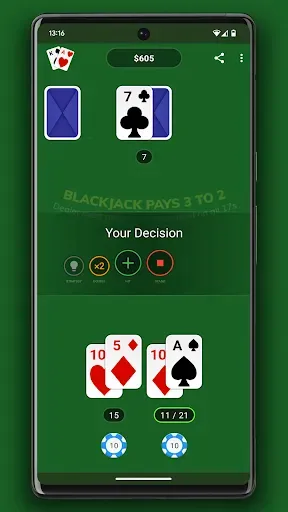 Скриншот 4 — Blackjack