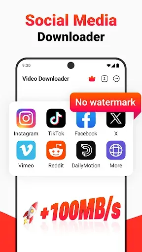 Скриншот 2 — Video Downloader: Video Player