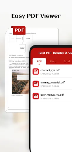 Скриншот 2 — Fast PDF Reader & Viewer