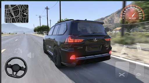 Скриншот 2 — Lexus LX 570 City Car Driving