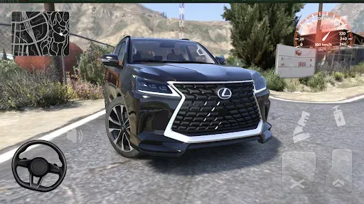 Скриншот 4 — Lexus LX 570 City Car Driving