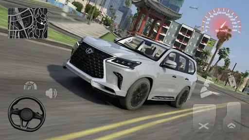 Скриншот 5 — Lexus LX 570 City Car Driving