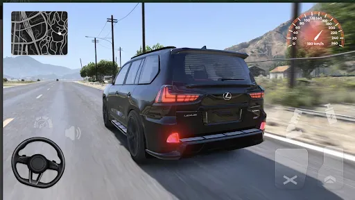 Скриншот 6 — Lexus LX 570 City Car Driving