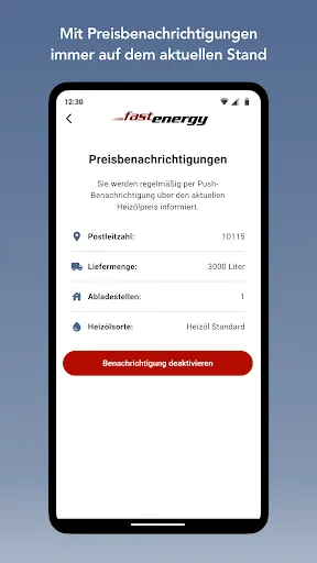 Скриншот 3 — FastEnergy Heizöl