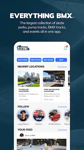 Скриншот 1 — TimeBMX