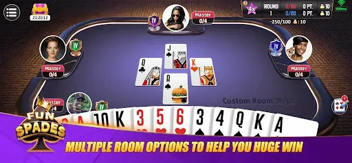 Скриншот 2 — Fun Spades - Online Card Game