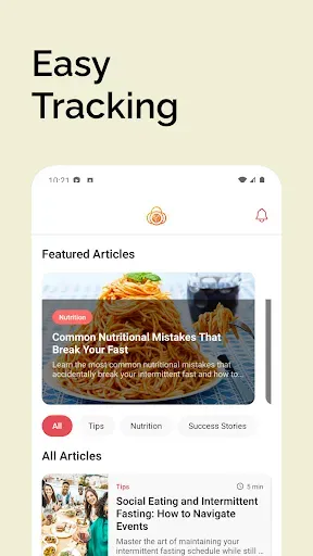 Скриншот 4 — Intermittent Fasting Circles