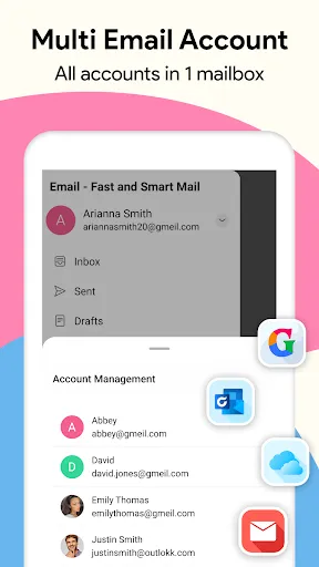 Скриншот 1 — Email - Fast and Smart Mail