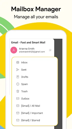 Скриншот 2 — Email - Fast and Smart Mail