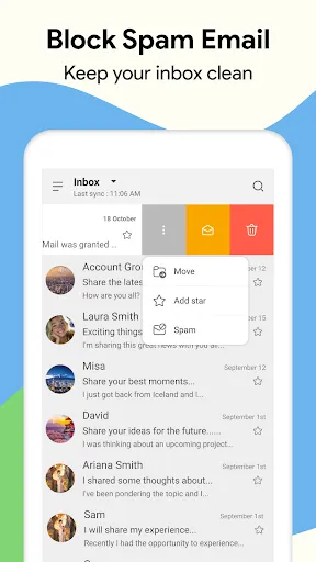 Скриншот 3 — Email - Fast and Smart Mail
